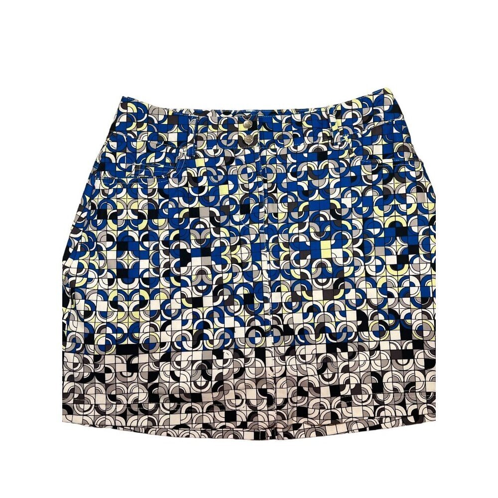 Slazenger Women's‎ Geometric Print Golf Skort Size 2